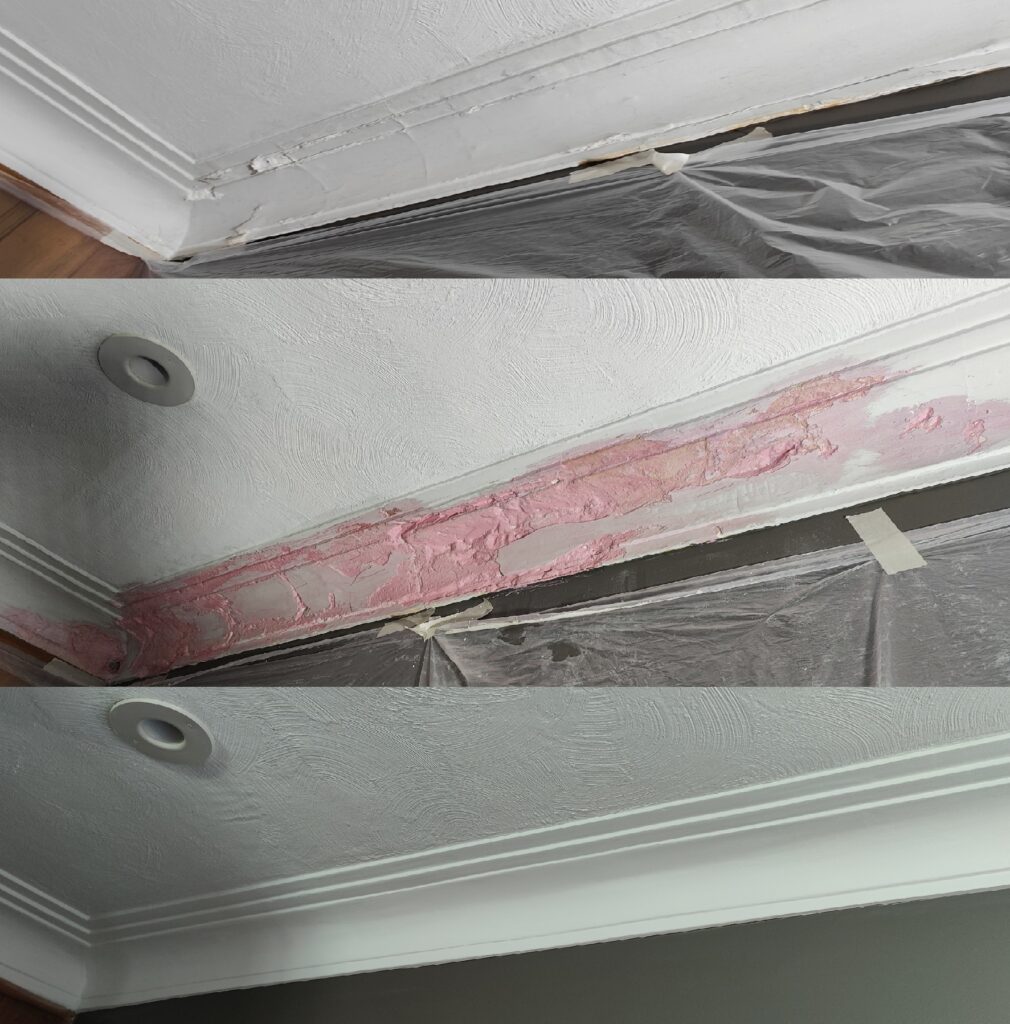 plaster crown repair williamsville ny